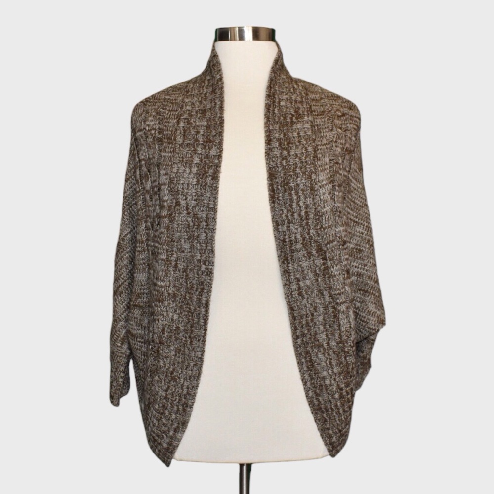 Cable Knit Batwing Cocoon Cardigan